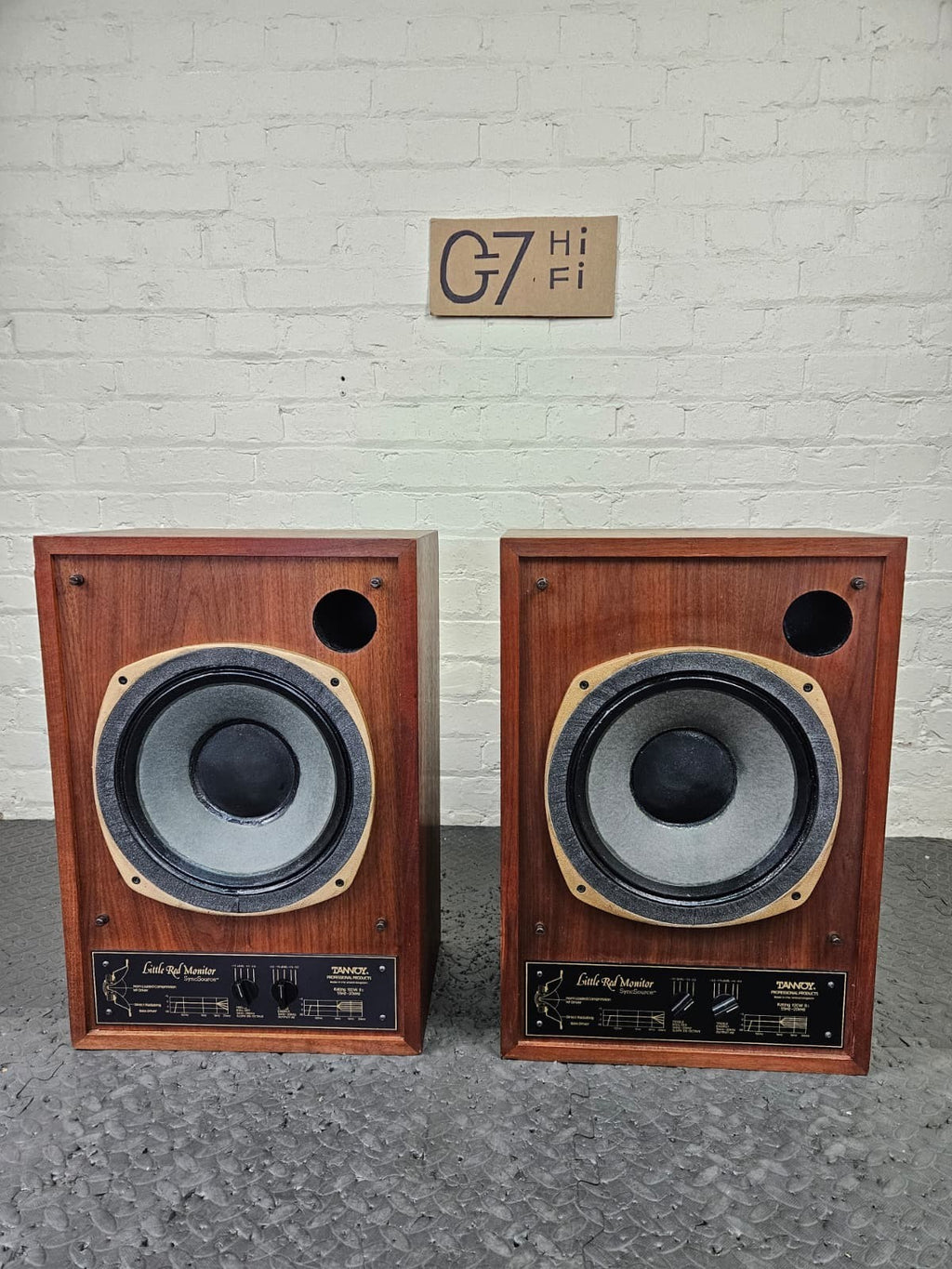 TANNOY LITTLE RED MONITOR SPEAKERS