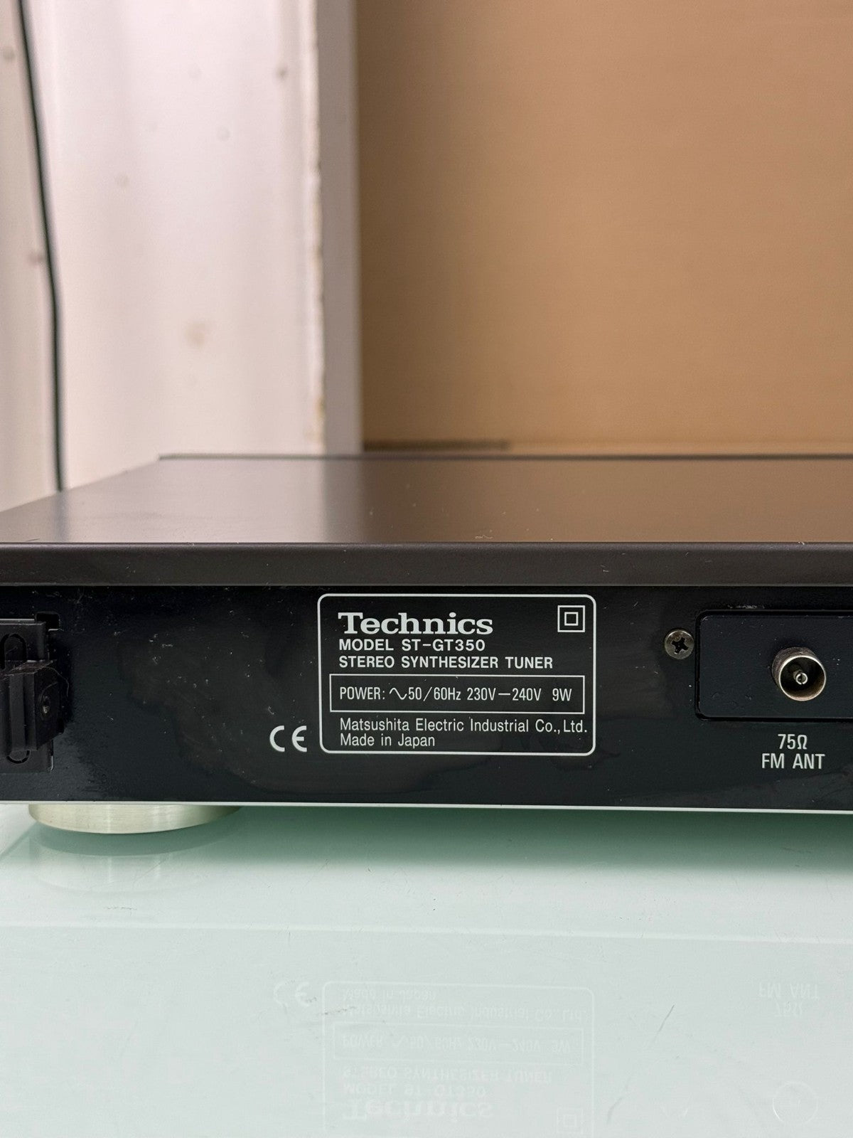 TECHNICS ST GT350 STEREO SYNTHESIZER TUNER