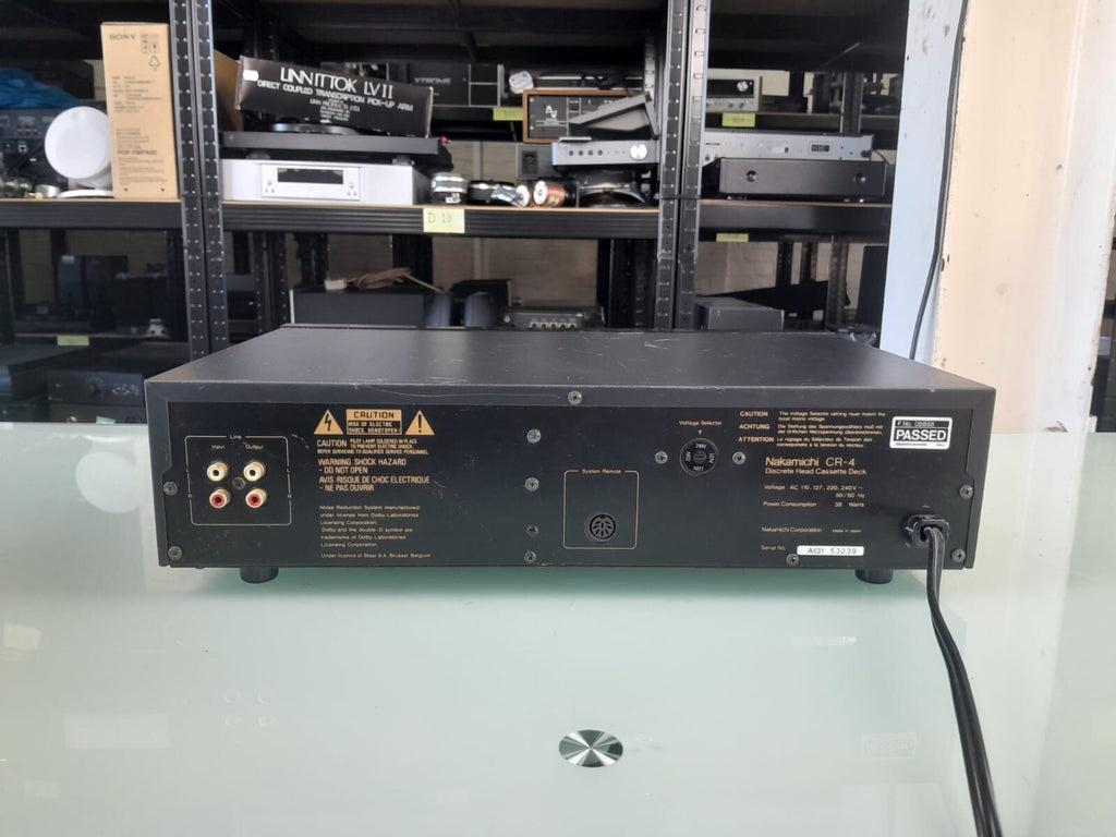 NAKAMICHI CR 4 DISCRETE HEAD CASSETTE DECK