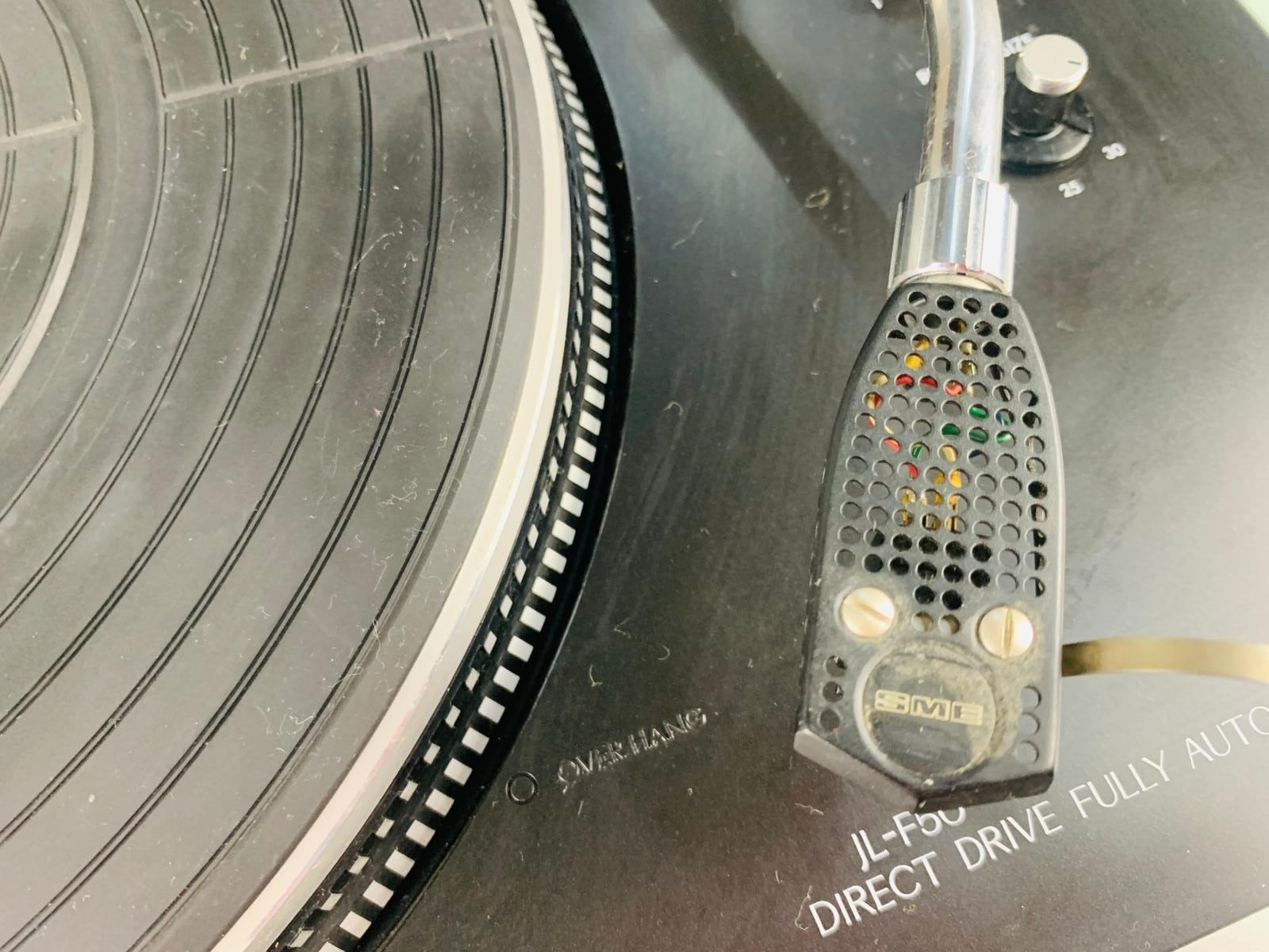 JVC JL F50 TURNTABLE WITH SHURE M75EJ TYPE 2 CARTRIDGE