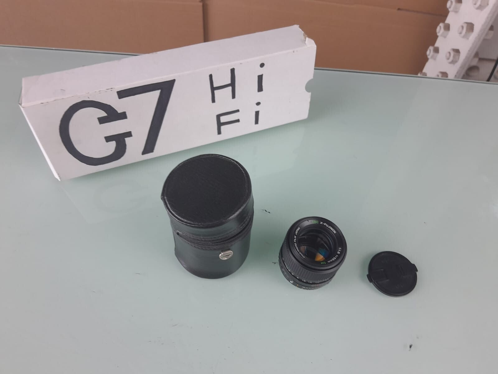 EBC X-FUJINON 55MM F/1.6 DM CAMERA LENS FUJIFILM