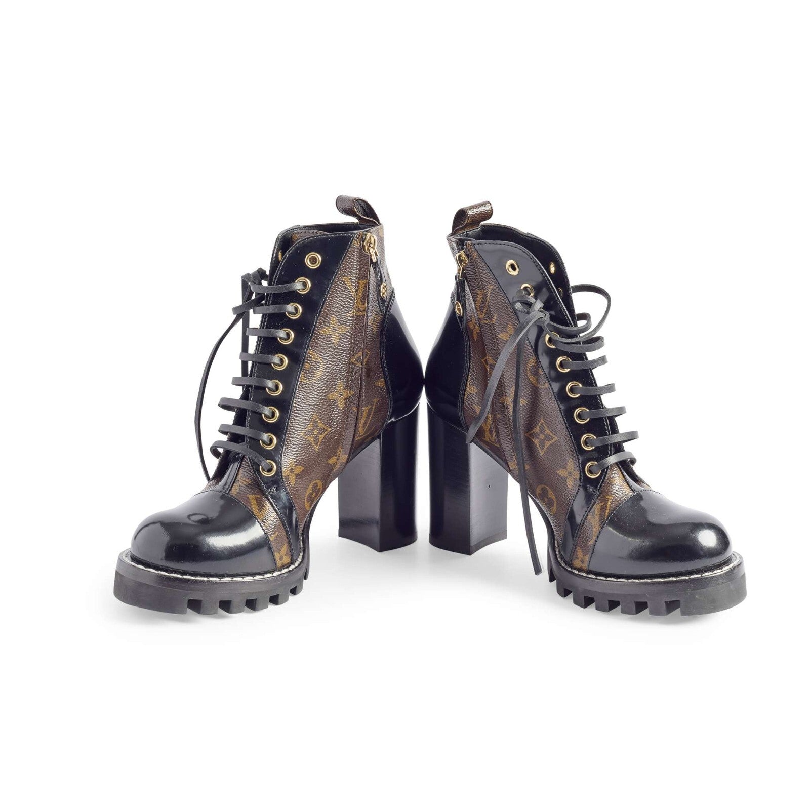 Louis Vuitton Star Trail Ankle Boots LV HIGH HEELS