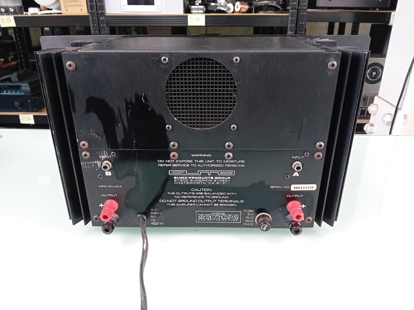 SUMO ANDROMEDA CLASS AB DIFFERENTIAL POWER AMPLIFIER