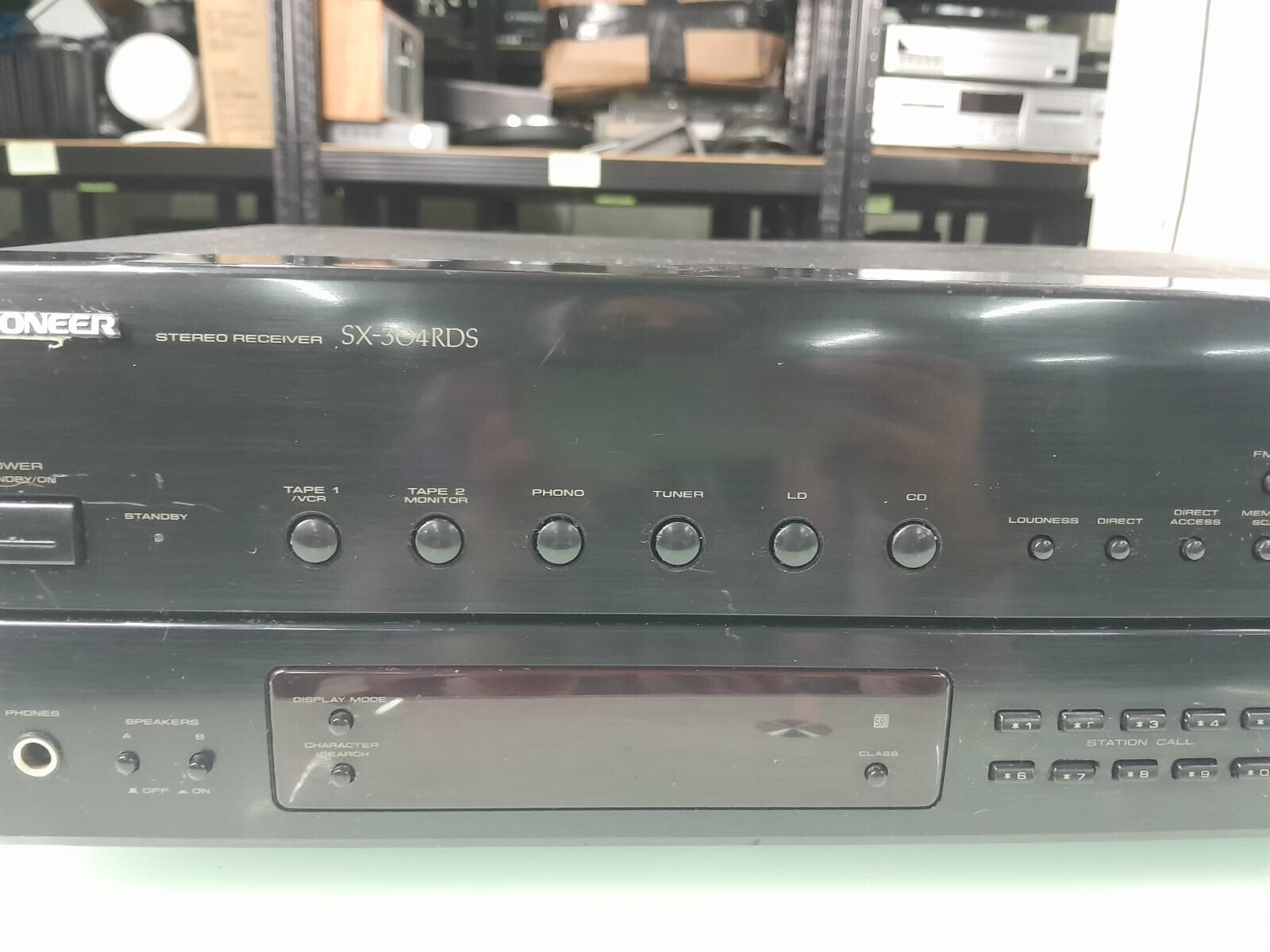 PIONEER SX 304RDS STEREO RECEIVER