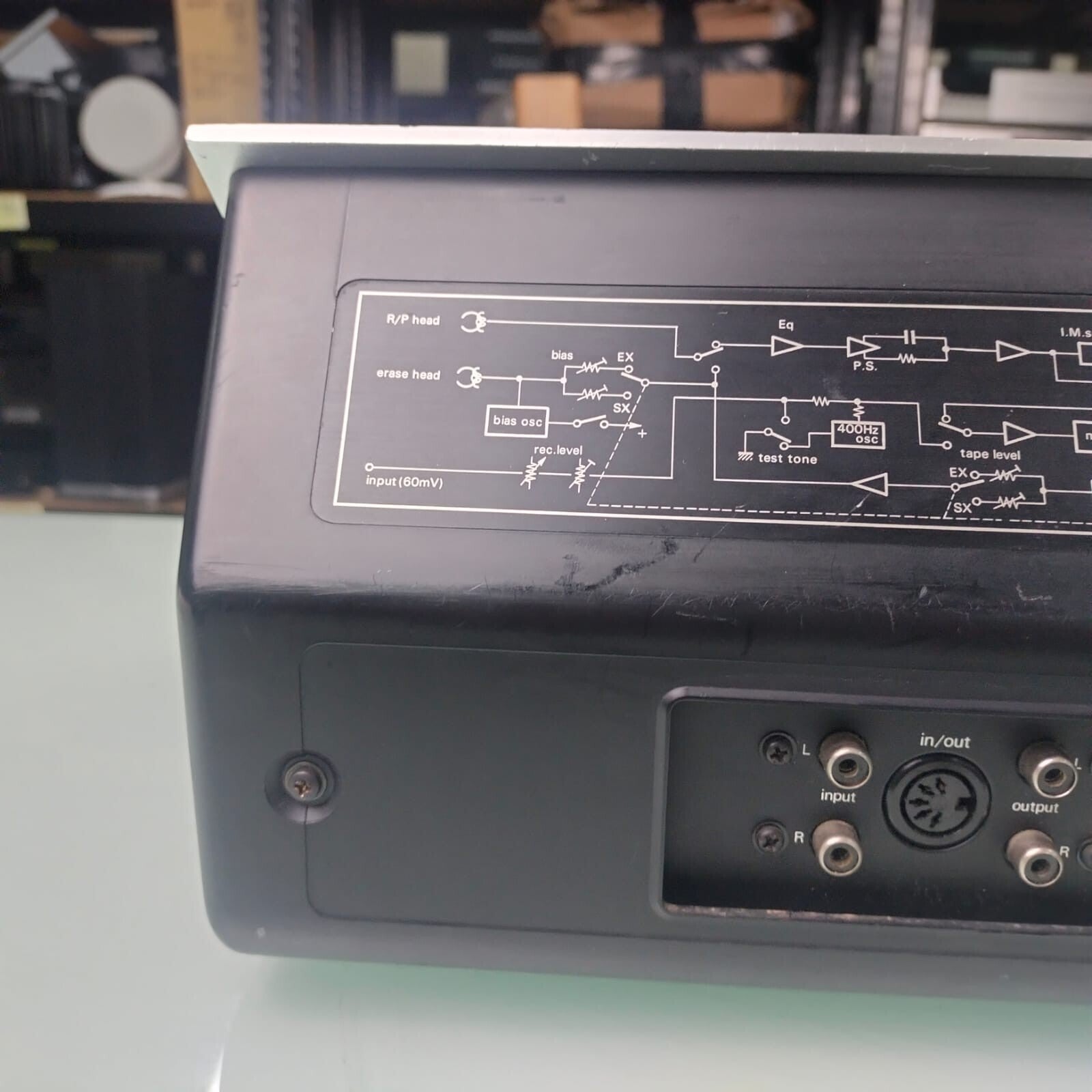 NAKAMICHI 600 2 HEAD CASSETTE CONSOLE DECK