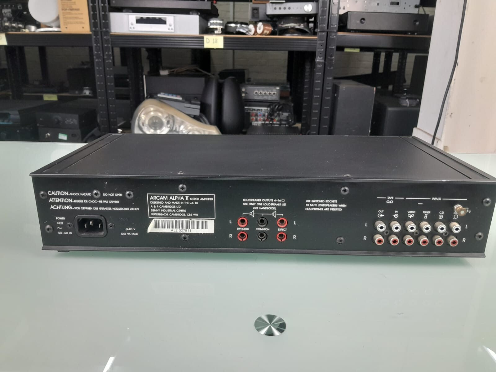 ARCAM ALPHA ii 2 INTEGRATED STEREO AMPLIFIER