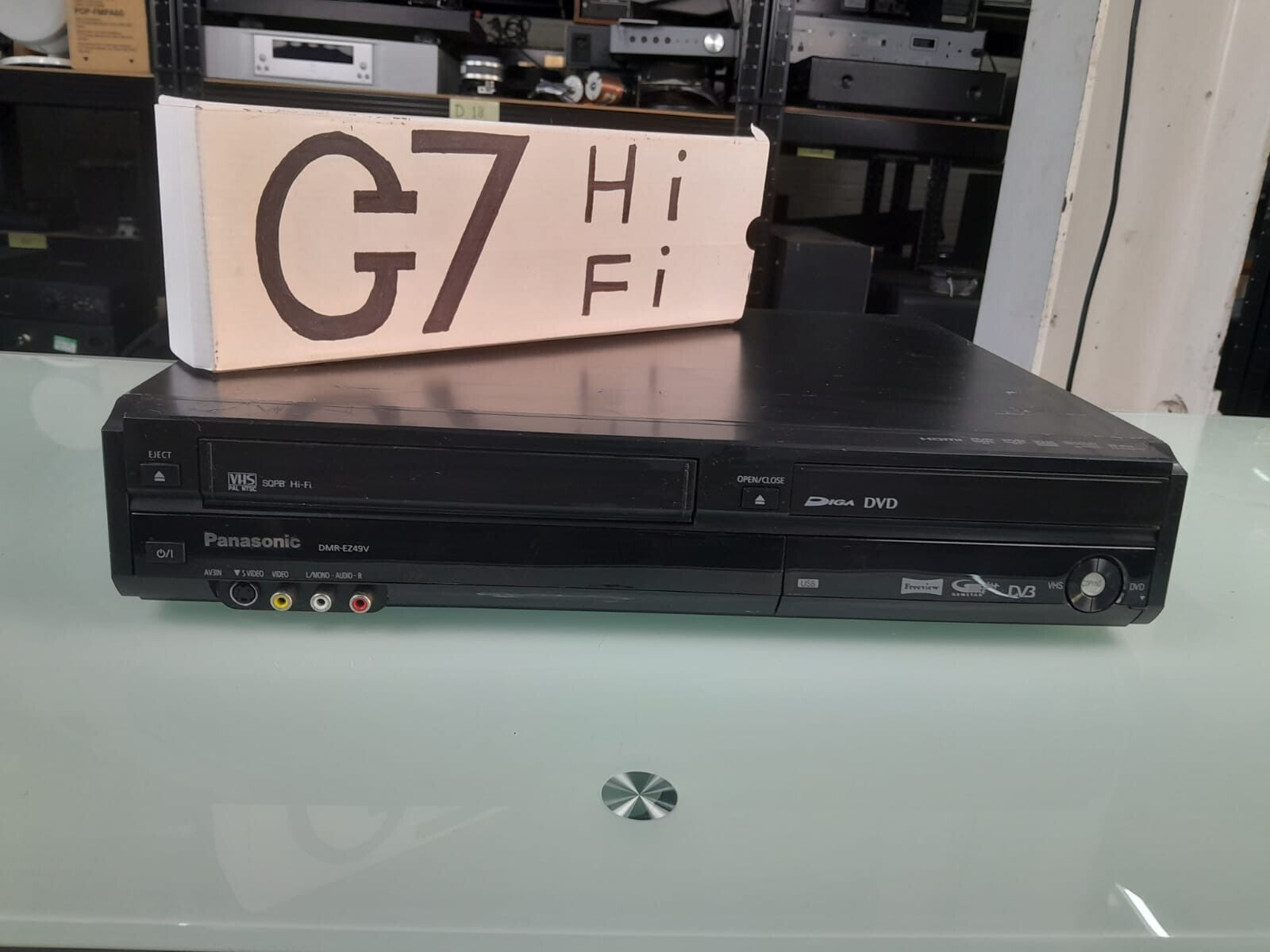 PANASONIC DMR EZ49V DVD RECORDER