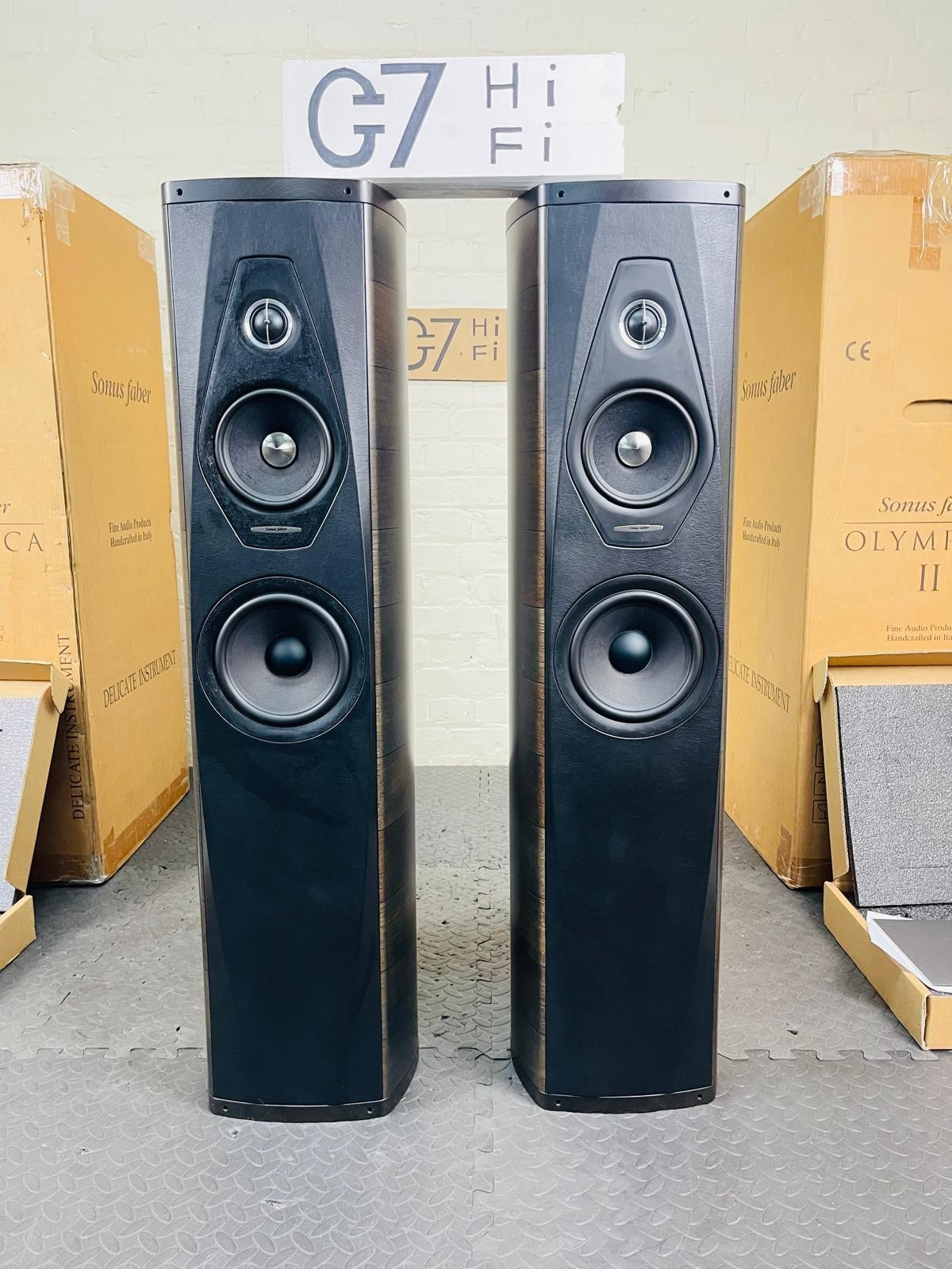 SONUS FABER OLYMPICA II FLOOR STANDING SPEAKERS