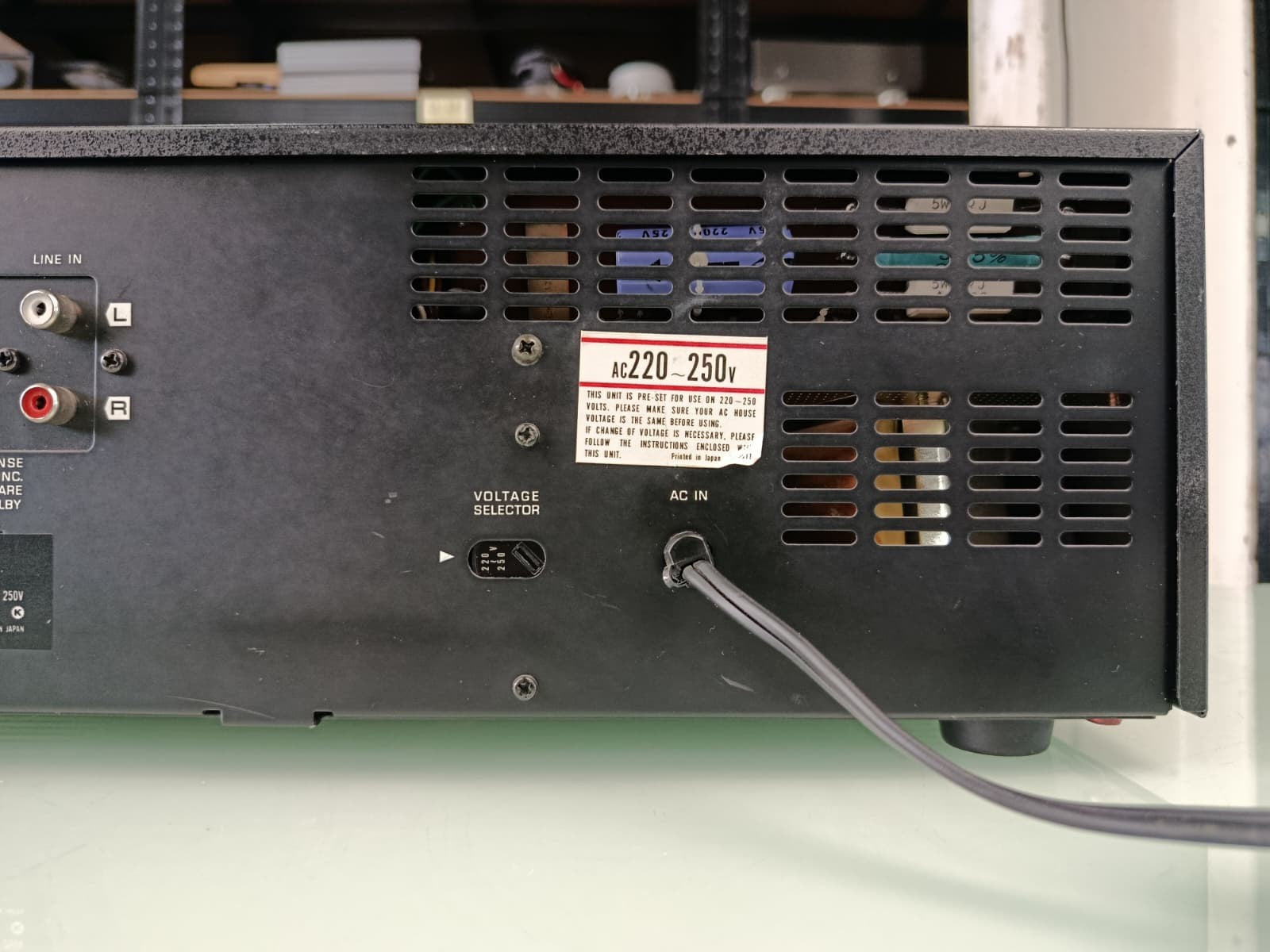 SERVICED !! TECHNICS 671 STEREO CASSETTE DECK