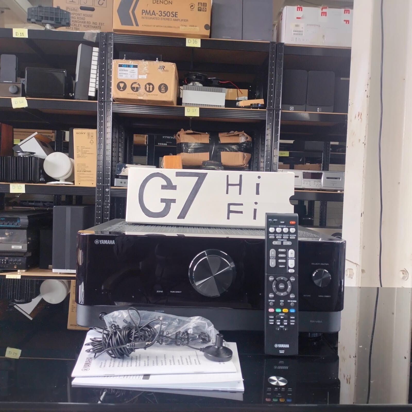 Yamaha RX-V6A AV Receiver With Remote