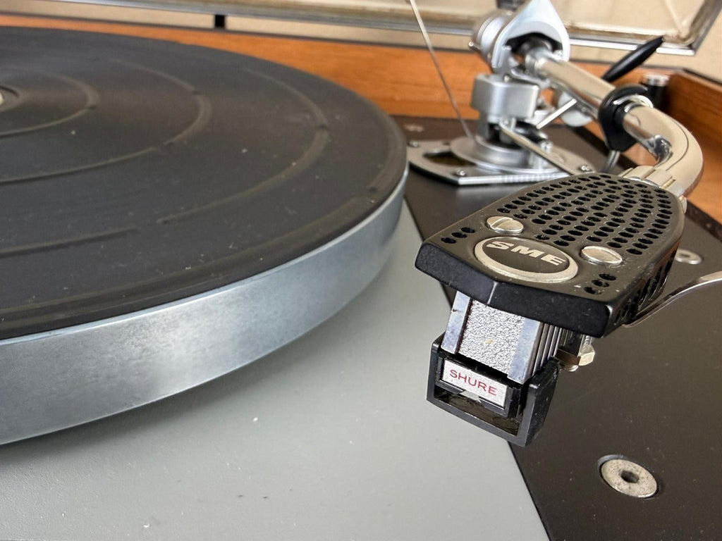 SERVICED THORENS TD 125 TURNTABLE WITH SME 3009 TONEARM