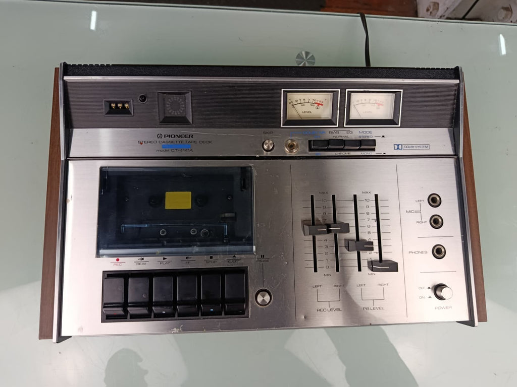 PIONEER CT 4141A STEREO CASSETTE TAPE DECK