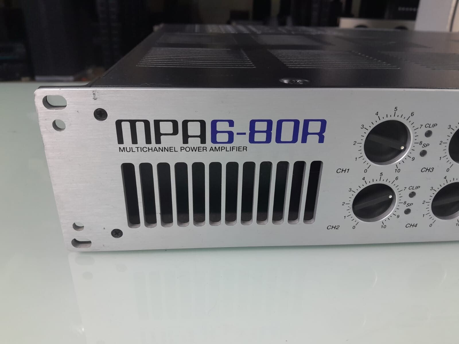 ECLER MPA6-80R MULTICHANNEL POWER AMPLIFIER