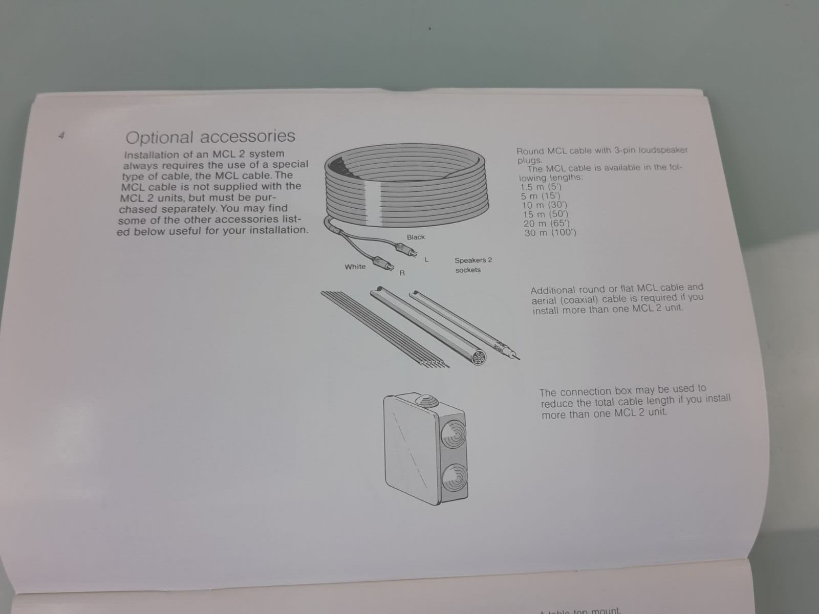 BANG & OLUFSEN B&O MASTER CONTROL LINK 2 INSTALLATION GUIDE