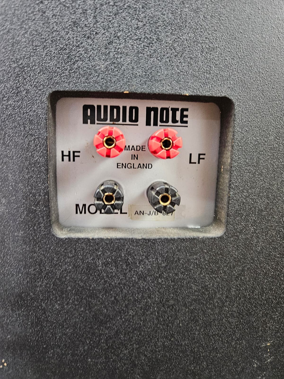 AUDIO NOTE AN J SPEAKERS