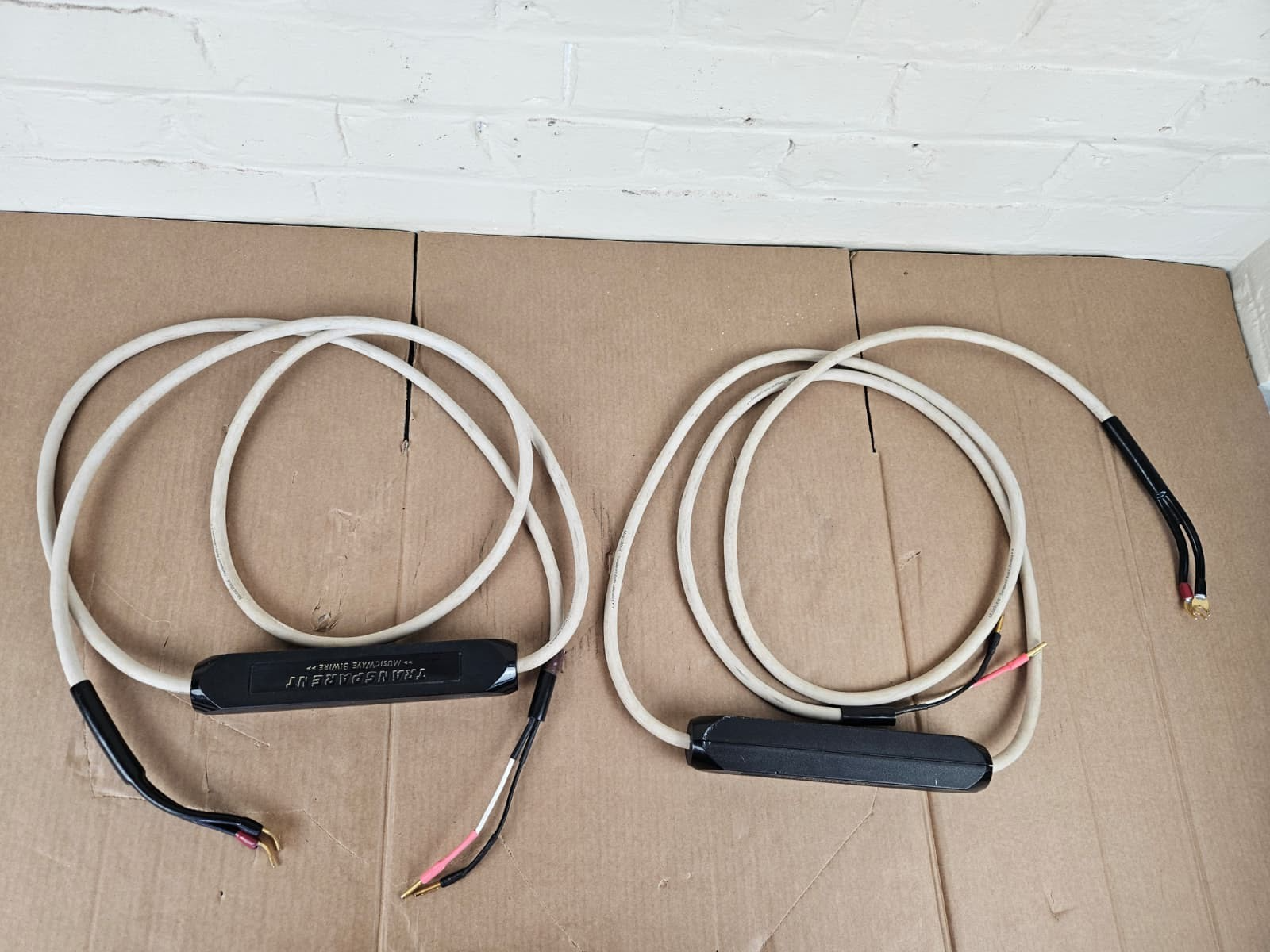 TRANSPARENT MUSICWAVE BI WIRE SPEAKER CABLES