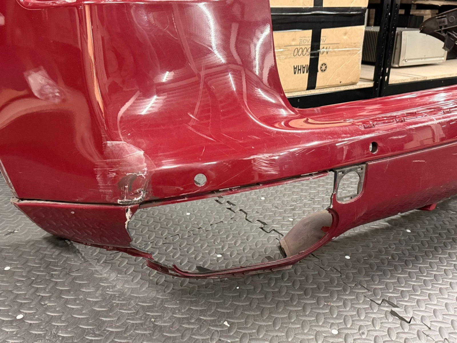PORSCHE 957 2008 GTS CAYENNE TURBO REAR BUMPER
