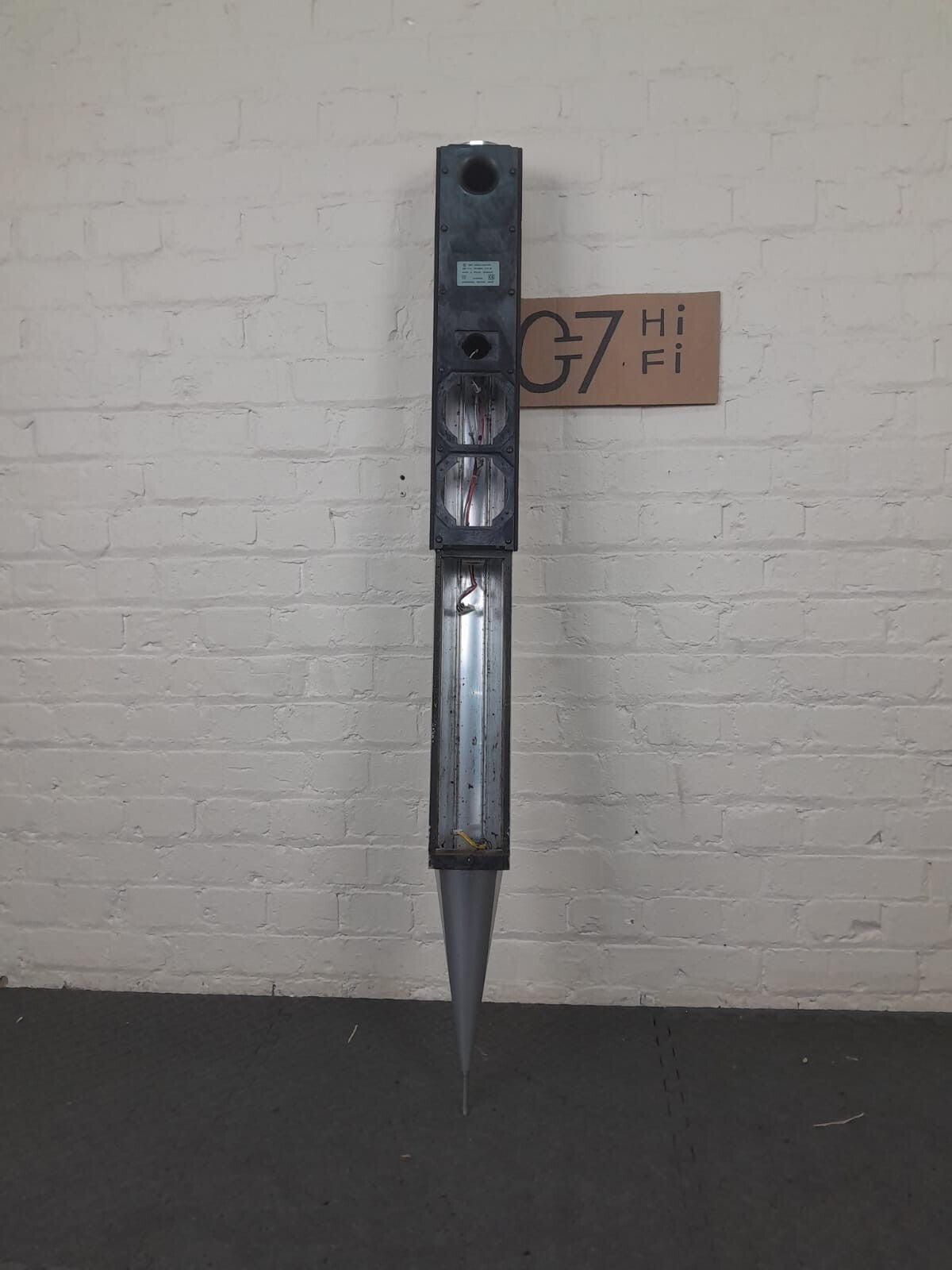 BANG & OLUFSEN B&O BEOLAB 8000 SINGLE ALUMINIUM METAL STEEL CASE CABINET