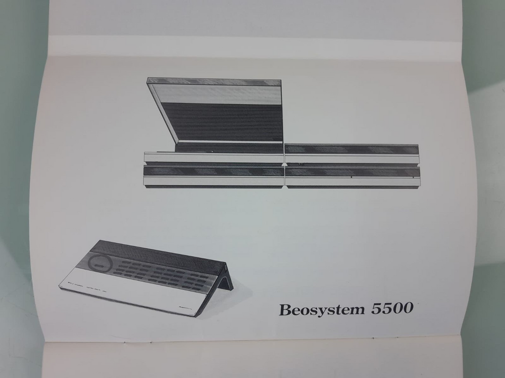 BANG & OLUFSEN B&O BEOGRAM CD 5500 OWNER'S MANUAL