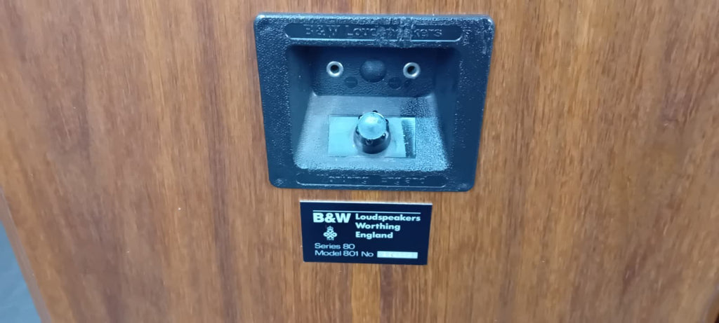 B&W BOWERS & WILKINS 801 SERIES 80 SPEAKERS