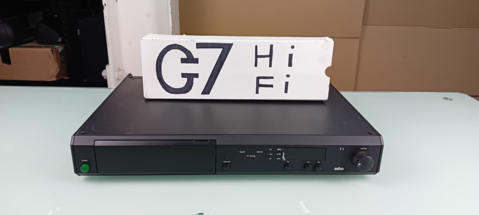 BRAUN T1 TUNER RADIO HI FI