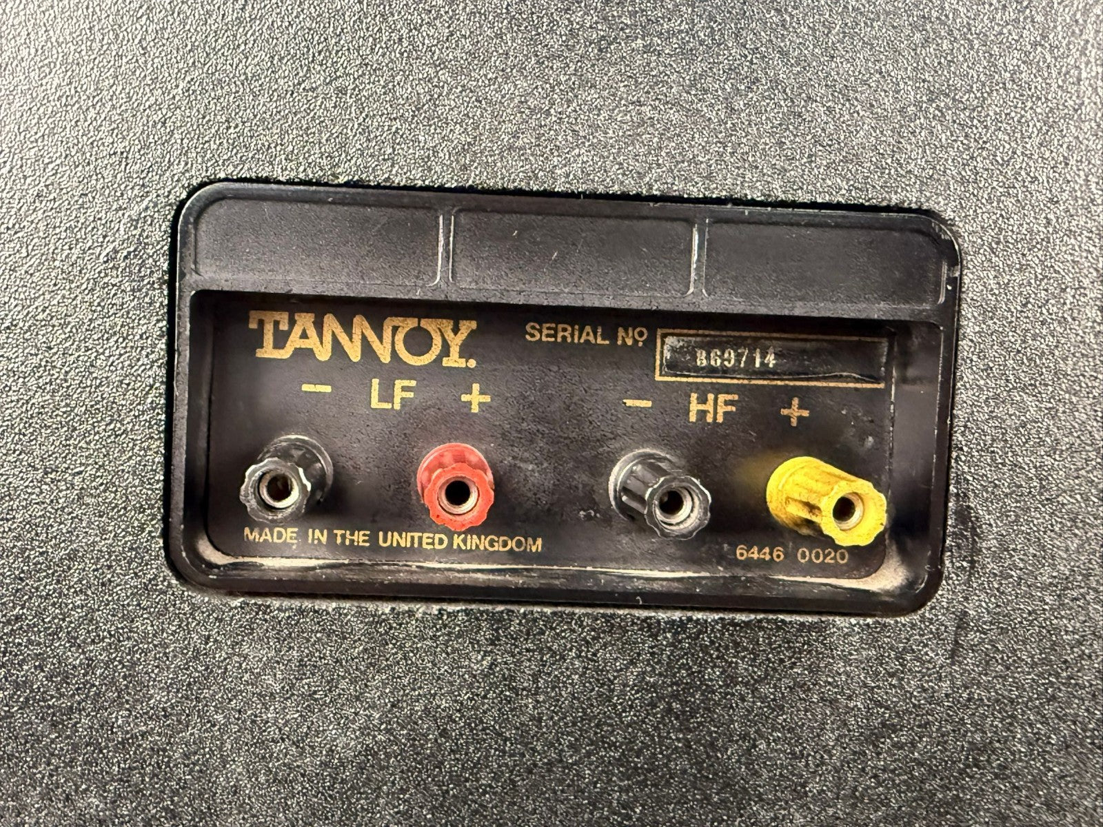 TANNOY LITTLE RED MONITOR SPEAKERS