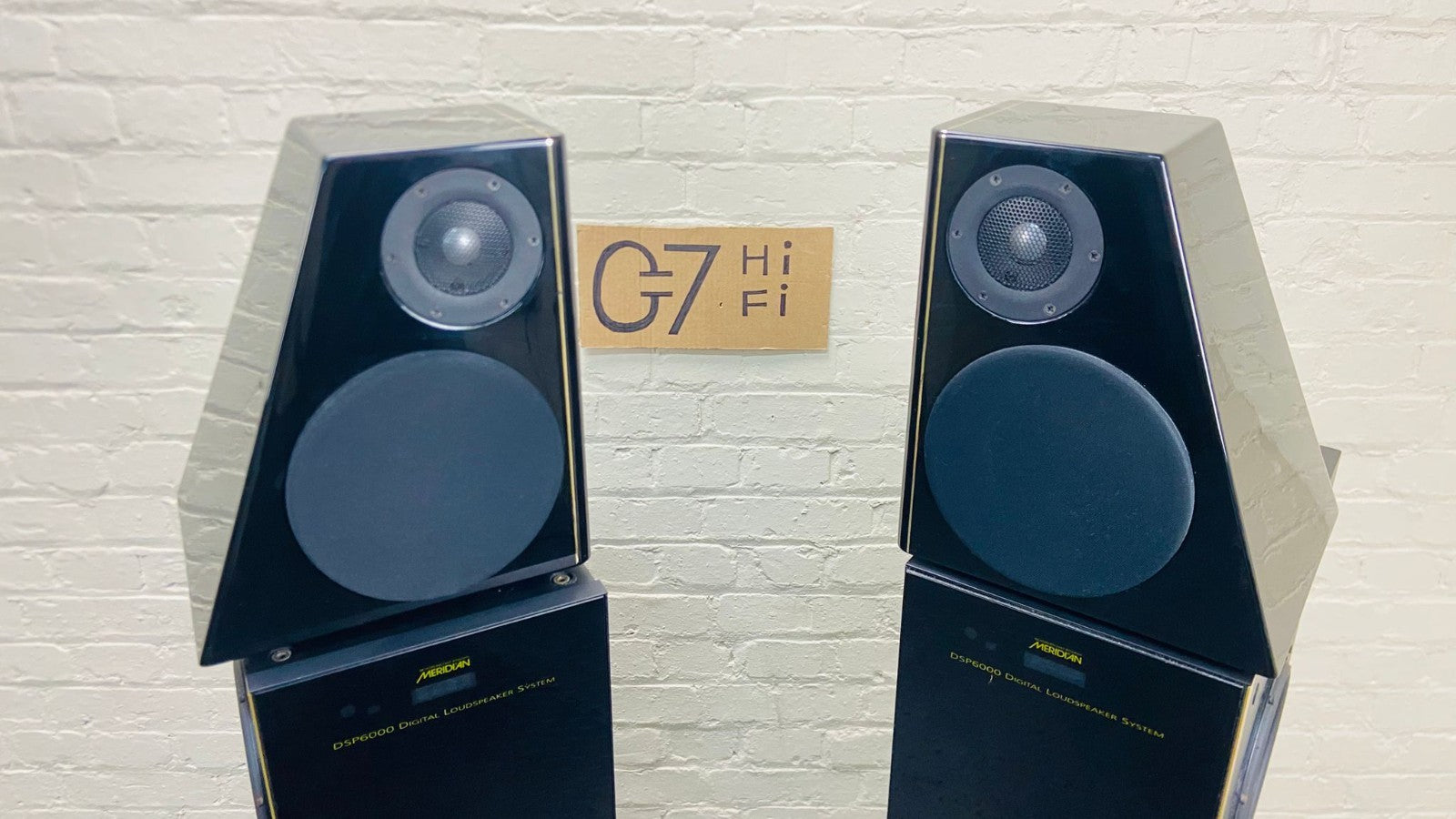 MERIDIAN DSP 6000 DIGITAL ACTIVE SPEAKERS BOOTHROYD STUART