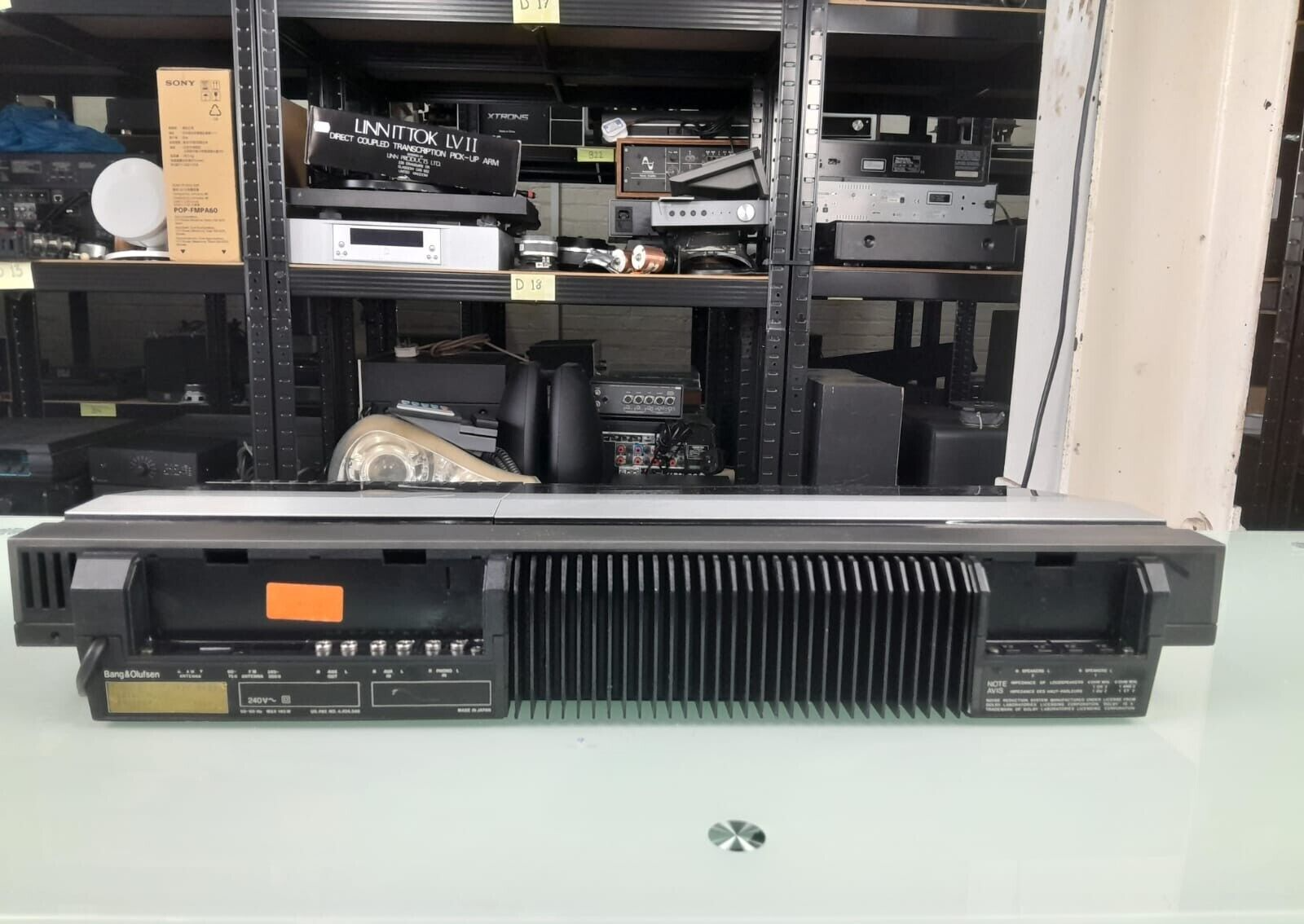 BANG & OLUFSEN B&O BEOCENTER 4000 CASSETTE TAPE RADIO AMPLIFIER
