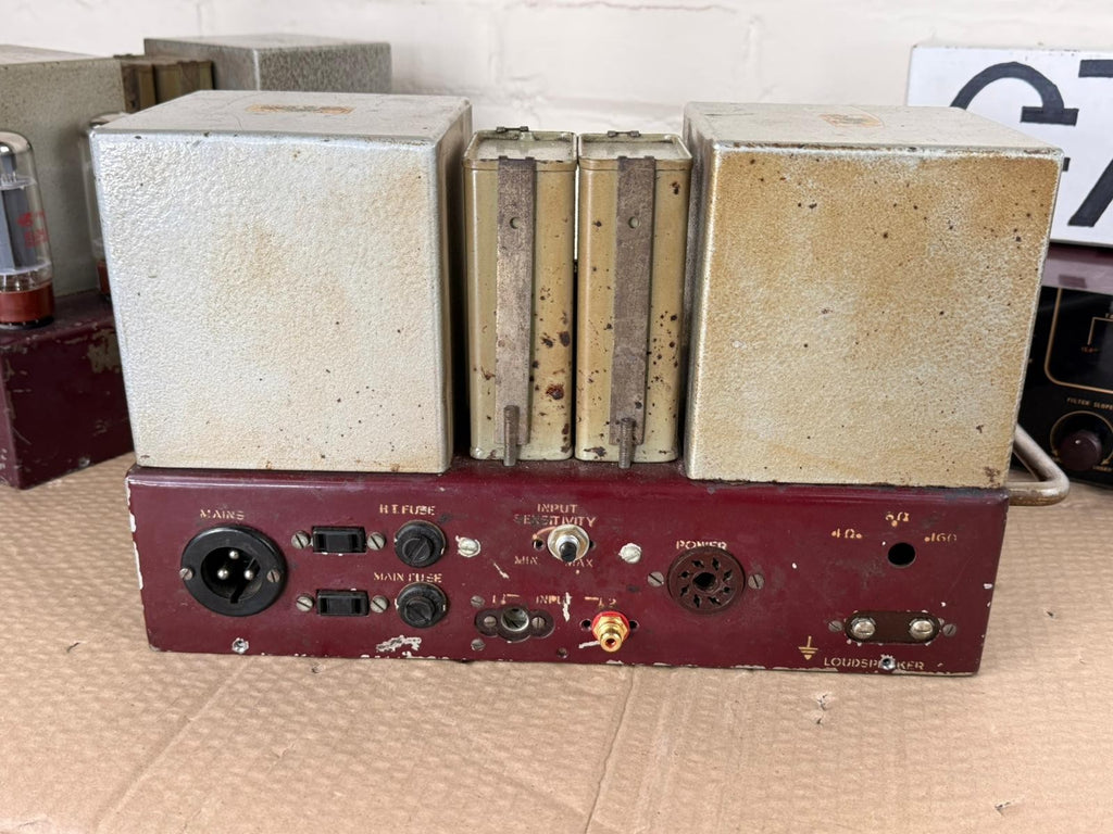 AUDIOMASTER TYPE 11A VALVE POWER AMPLIFIER PRE QUAD MONO BLOCKS