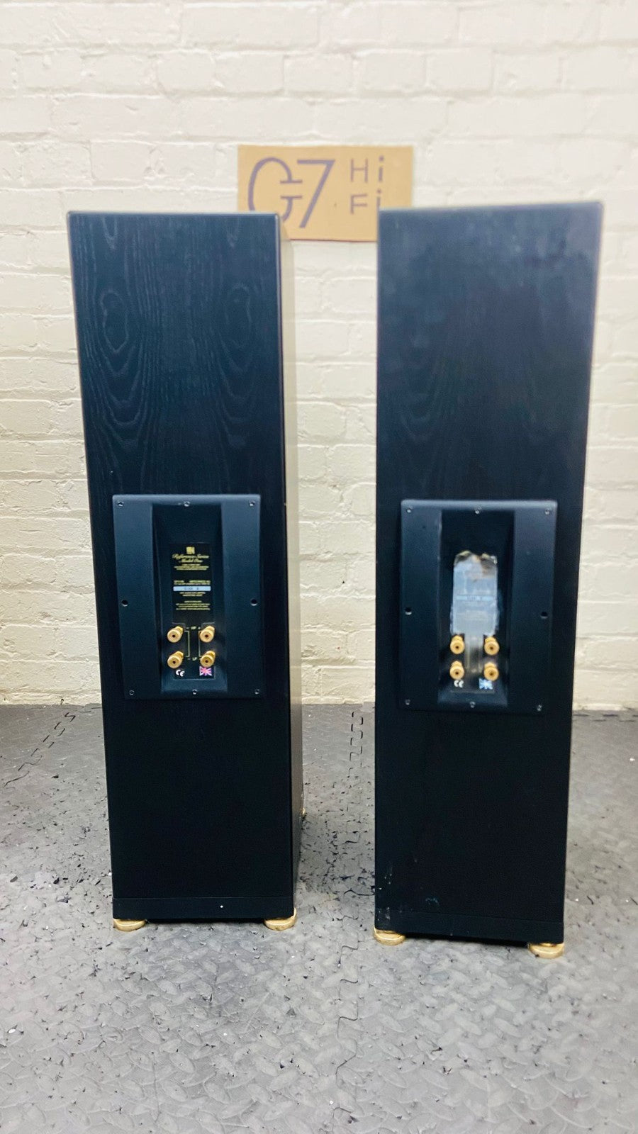 KEF MODEL ONE REFERENCE SERIES FLOOR STANDING SPEAKERS