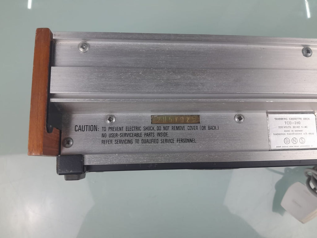 TANDBERG TCD 310 CASSETTE DECK