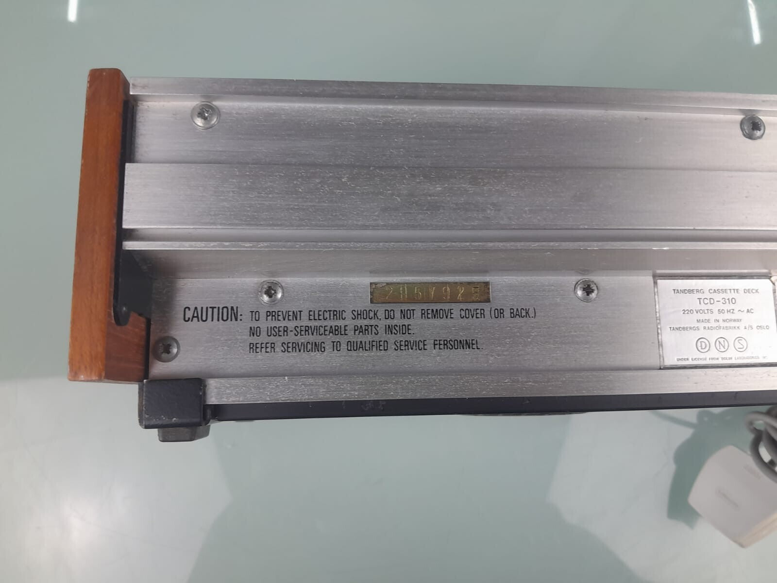 TANDBERG TCD 310 CASSETTE DECK