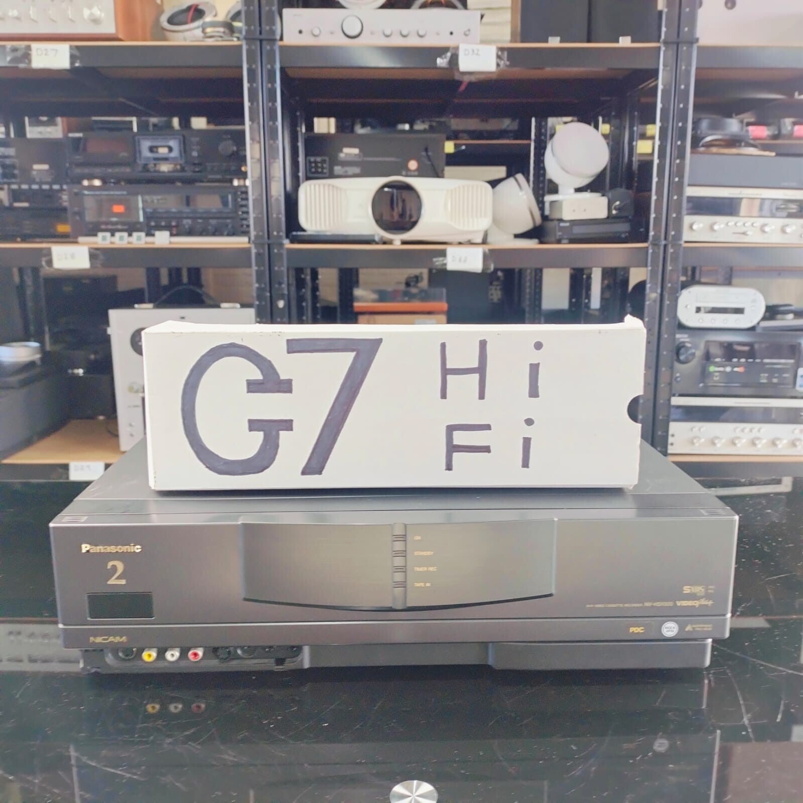 PANASONIC NV HS1000 BYP HI FI VIDEO CASSETTE RECORDER