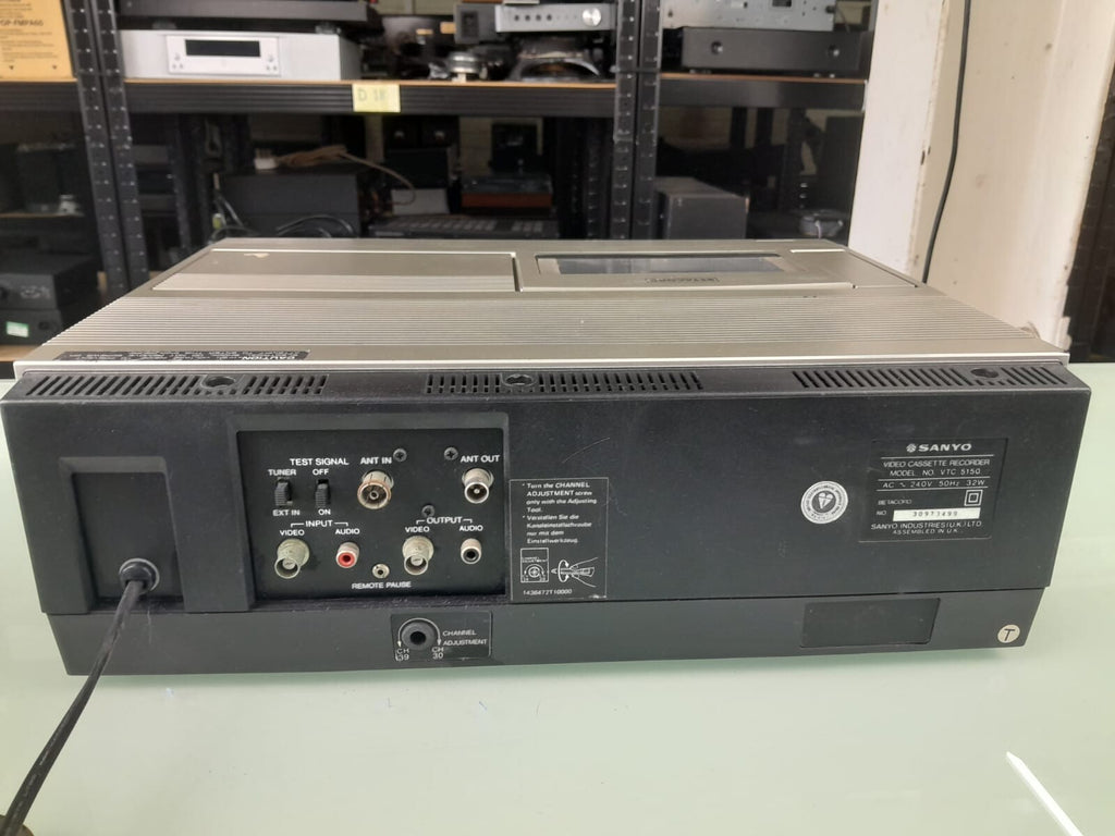 SANYO VTC 5150 VIDEO CASSETTE RECORDER