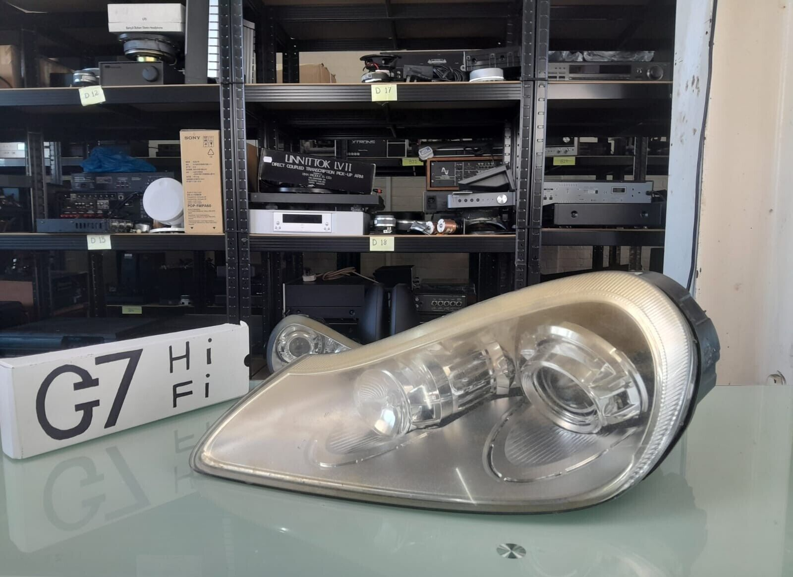 PORSCHE 957 CAYENNE GTS HEADLIGHT 2008 Passenger Side