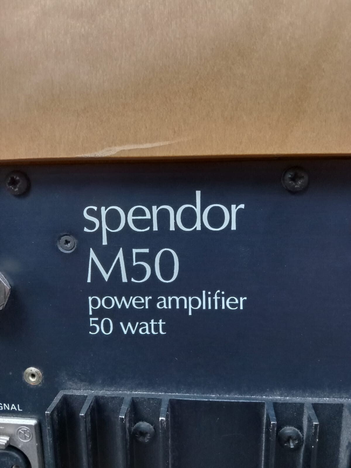 Spendor BC1A With M50 Amplifiers Floor Standing Speakers