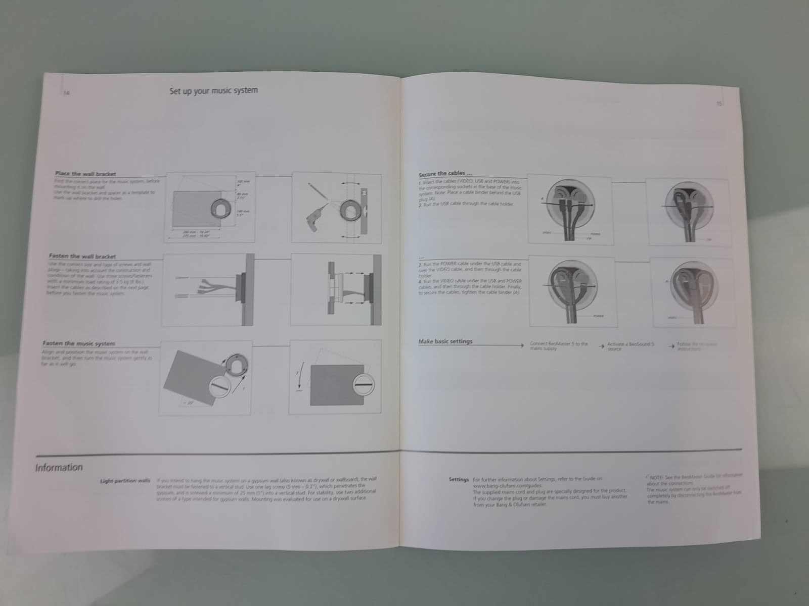BANG & OLUFSEN B&O BEOSOUND 5 MANUAL