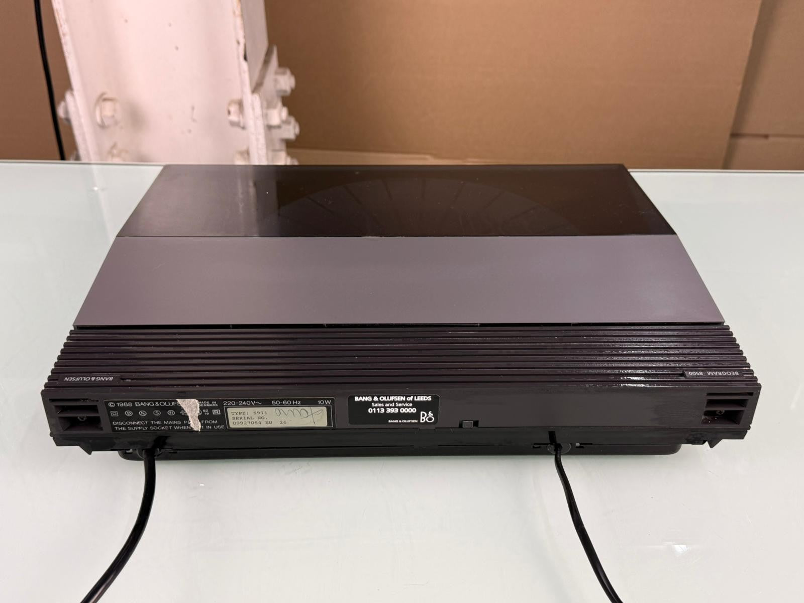 BANG & OLUFSEN B&O BEOGRAM 8500 TURNTABLE WITH MMC4 CARTRIDGE
