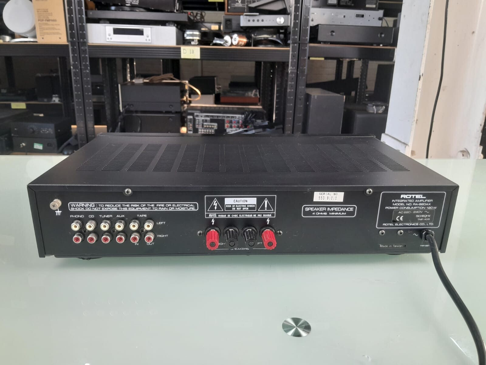 ROTEL RA 920 AX STEREO INTEGRATED AMPLIFIER