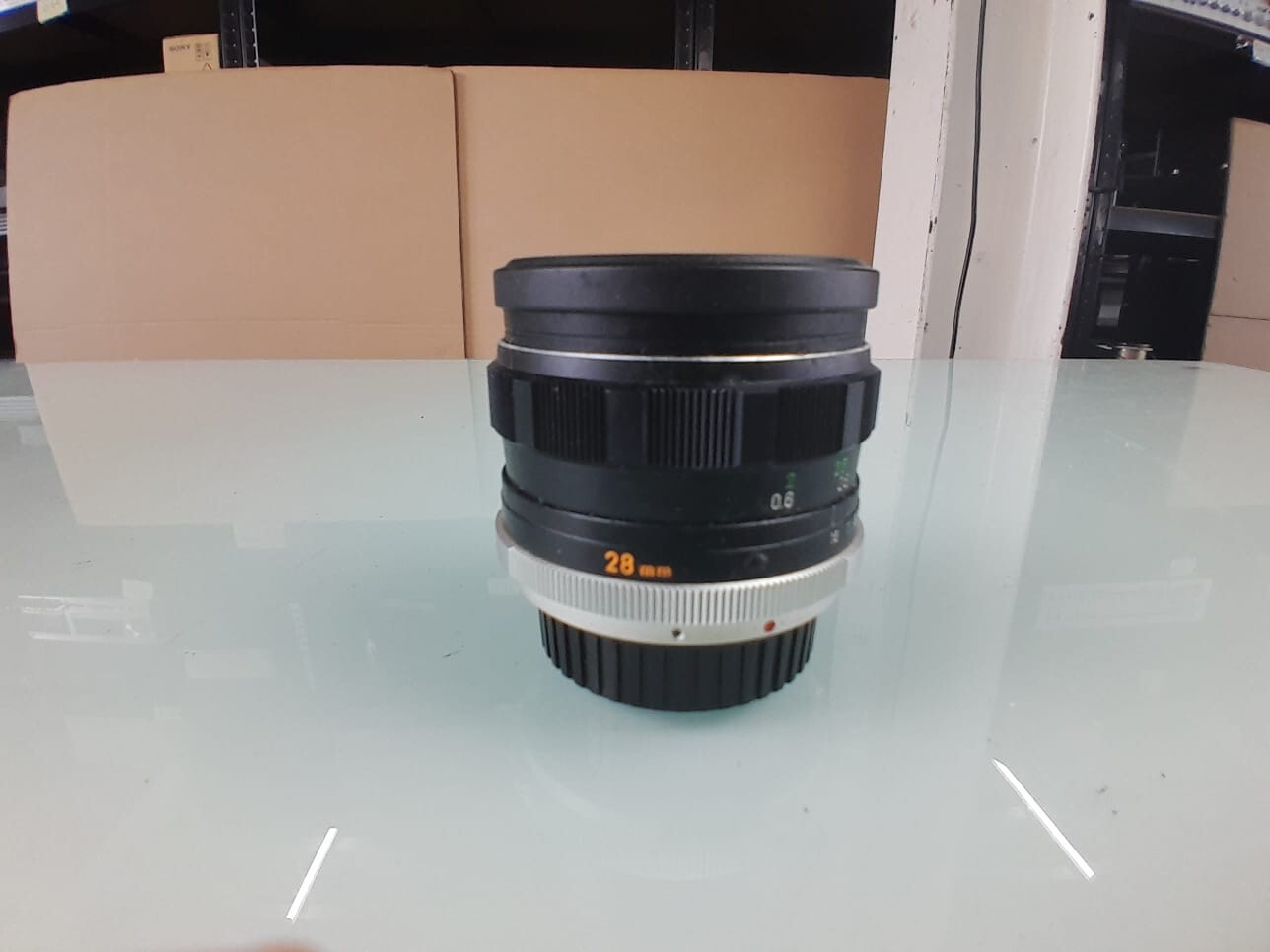 MINOLTA MC W.ROKKOR-SG 28MM F/3.5 LENS