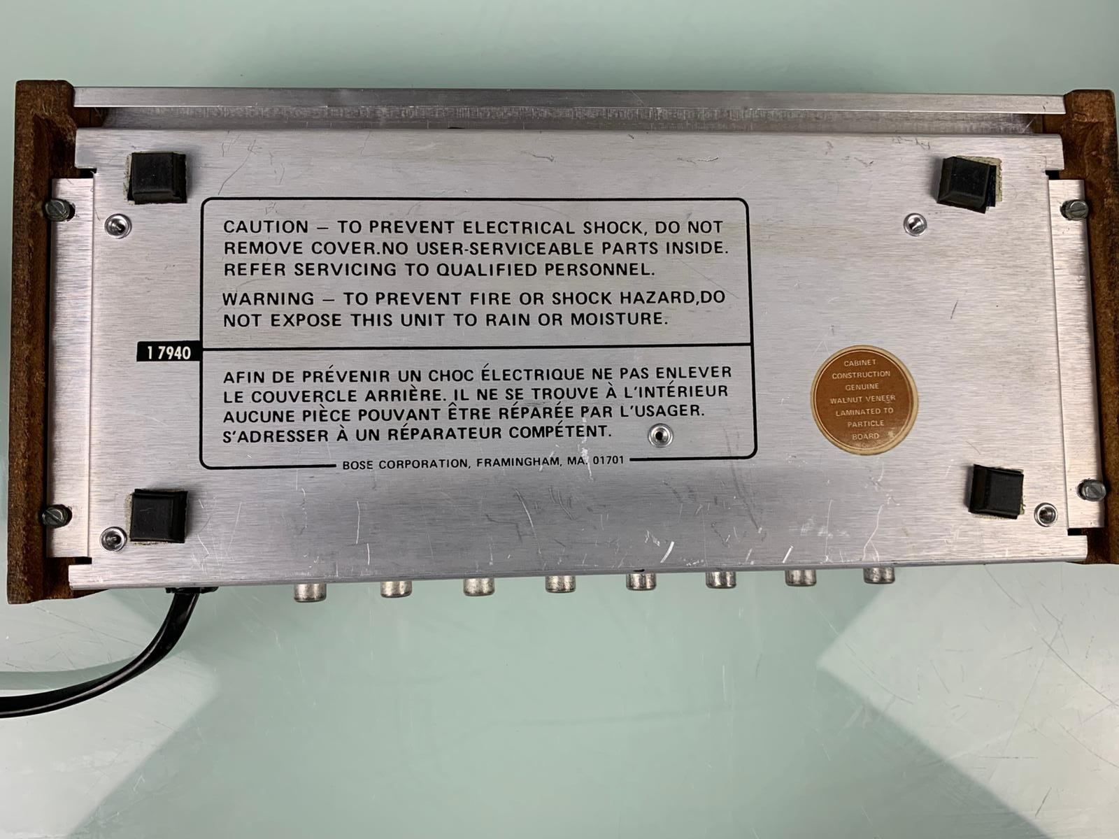 BOSE 901 SERIES IV ACTIVE EQUALIZER