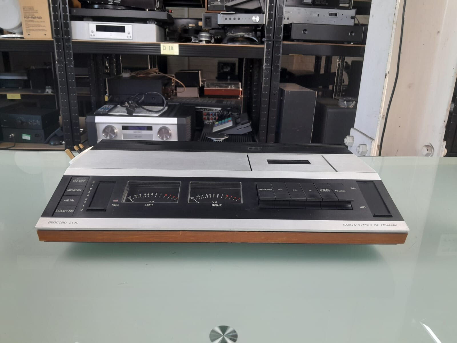 SERVICED BANG & OLUFSEN B&O BEOCORD 2400 CASSETTE DECK