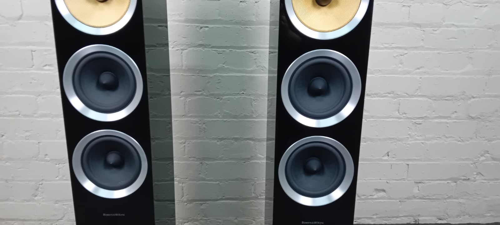 BOWERS & WILKINS B&W CM8 S2 FLOOR STANDING SPEAKERS