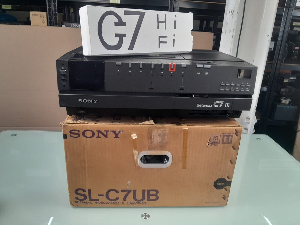 SONY SL C7UB BETAMAX VIDEO CASSETTE RECORDER