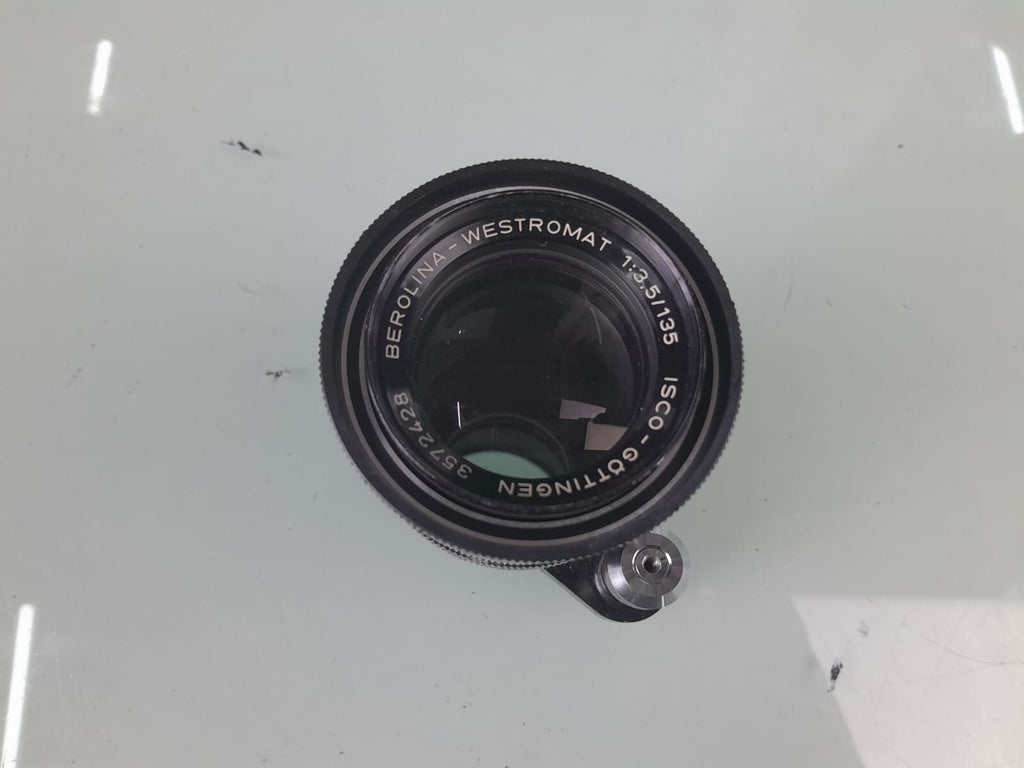 ISCO-GOTTINGEN BEROLINA-WESTROMAT F/3.5 135MM CAMERA LENS
