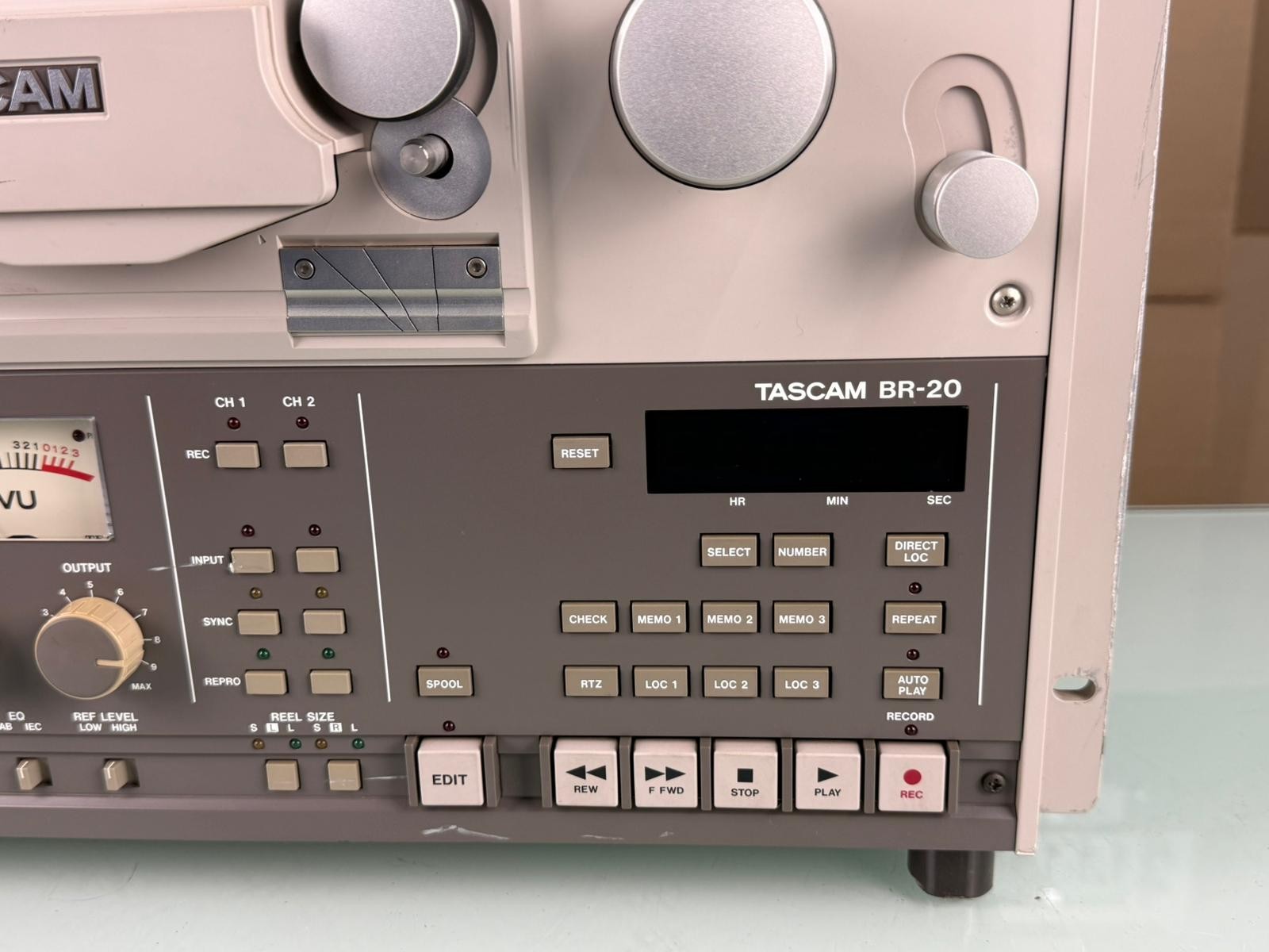 SERVICED TASCAM BR 20D REEL TO REEL 20