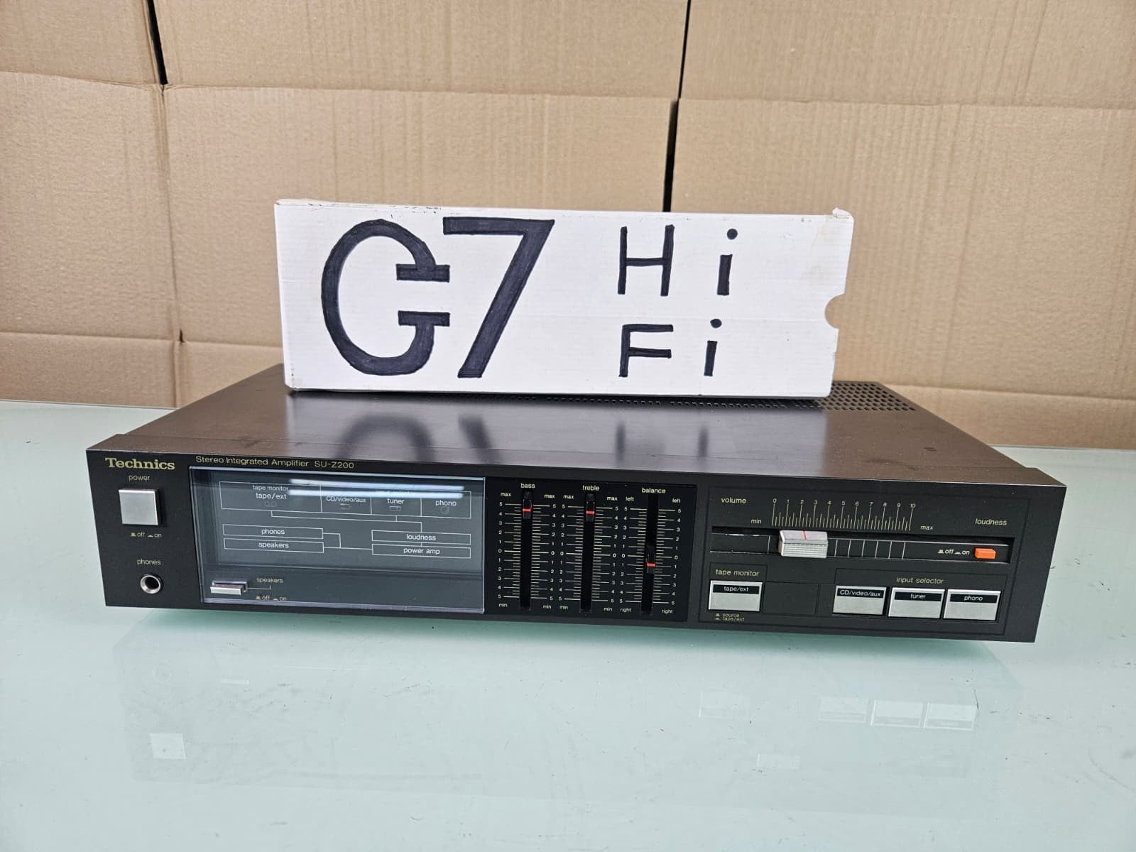 TECHNICS SU Z200 STEREO INTEGRATED AMPLIFIER