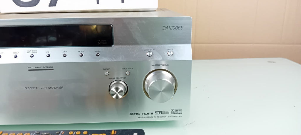 SONY STR DA1200ES MULTI CHANNEL AV RECEIVER WITH REMOTE