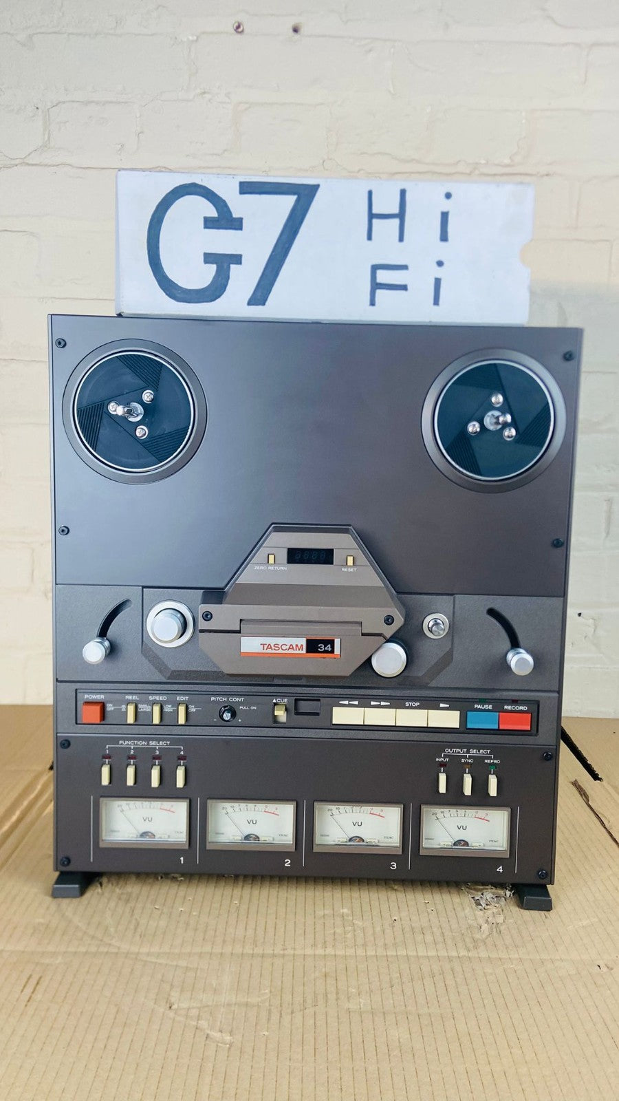 SERVICED TASCAM 34 REEL TO REEL