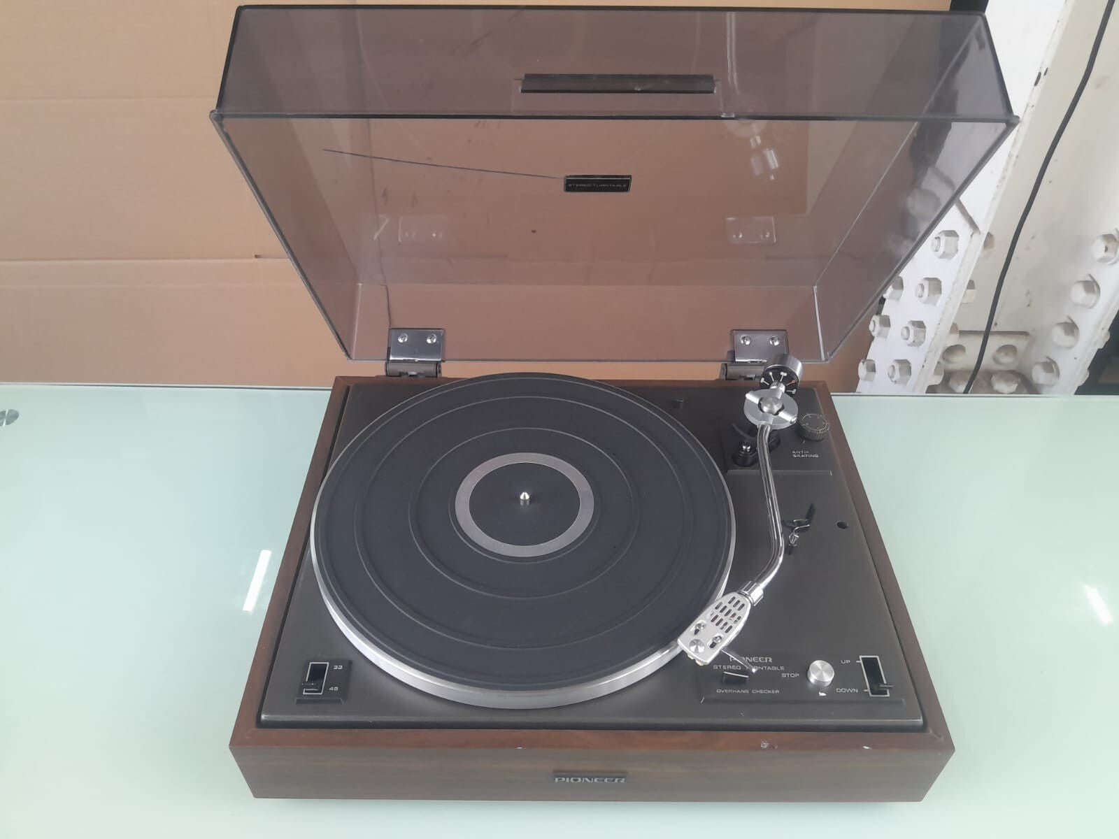 PIONEER PL 15D STEREO TURNTABLE